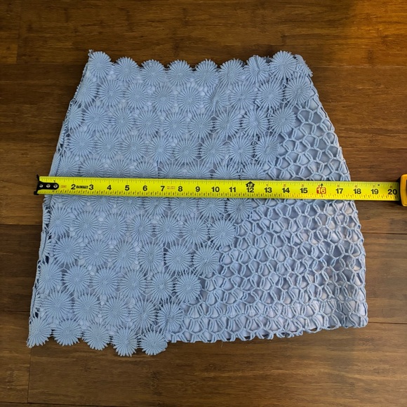 Topshop blue mini skirt 4 - Picture 4 of 8